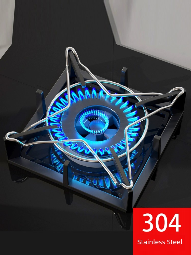 Gas Cooker Frame Support Gas Stove Mop Milk Pot Non Slip Bracket Stainless Steel Multi-Functional Wok Rack Stove Rack