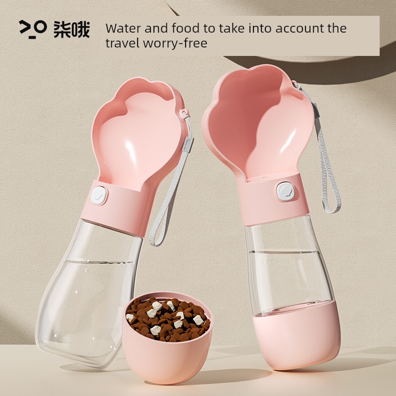 Portable Dog Pet Cat Water Cup Feeder