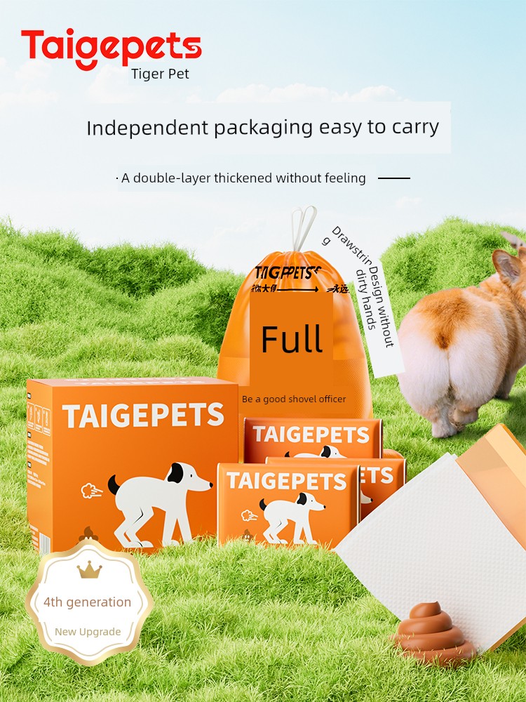 Taige Dog Poop Picking Bags Stool Bag Pet Poop Shit Garbage Bag Dog Walking Pick up Dog Poop Handy Gadget