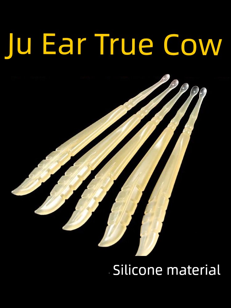 New Arrival High-Grade Earpick Soft Head Do Not Hurt Ears Thin Mouth Ear Picking Cleaning Kids Professional Portable Ear Picking Tools