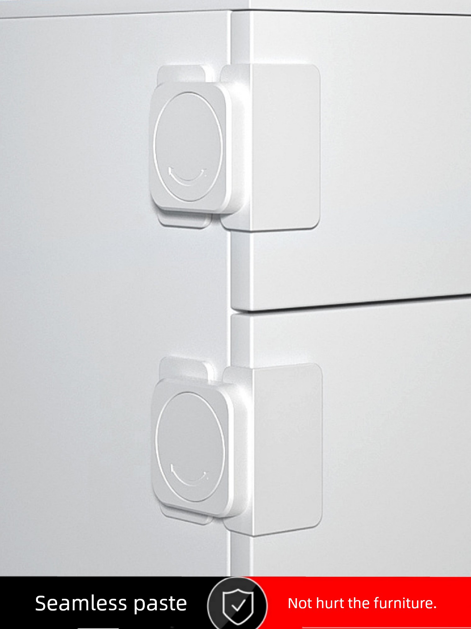 Child Lock Child Lock Buckle Drawer Lock Safe Baby Anti-Open Anti-Clamp Hand Child Lock Baby Sliding Door Refrigerator Protection Cabinet Door Lock