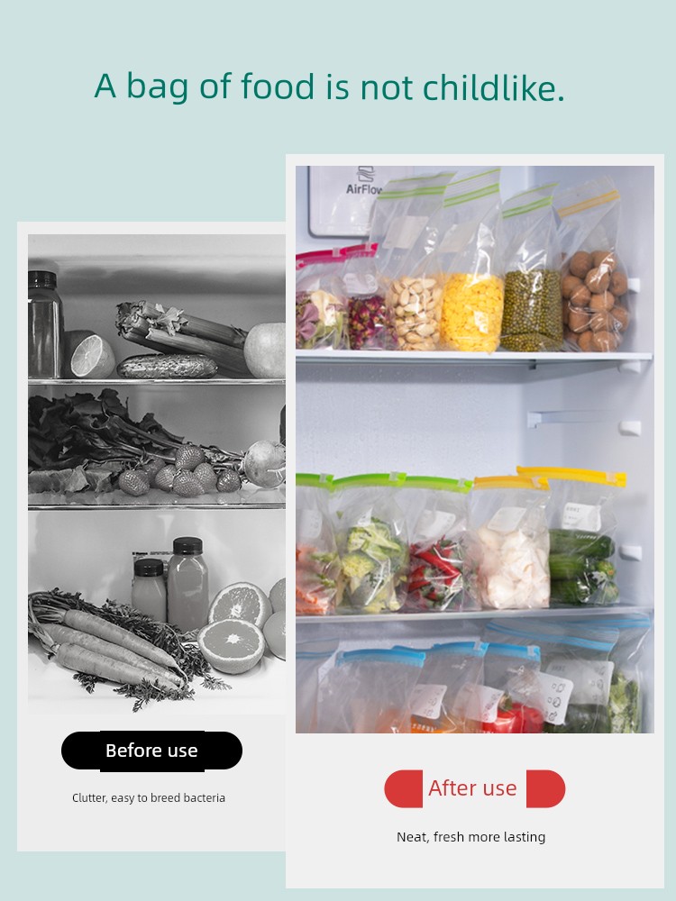 Storage Doctor Food Grade Refrigerator Frozen Envelope Bag
