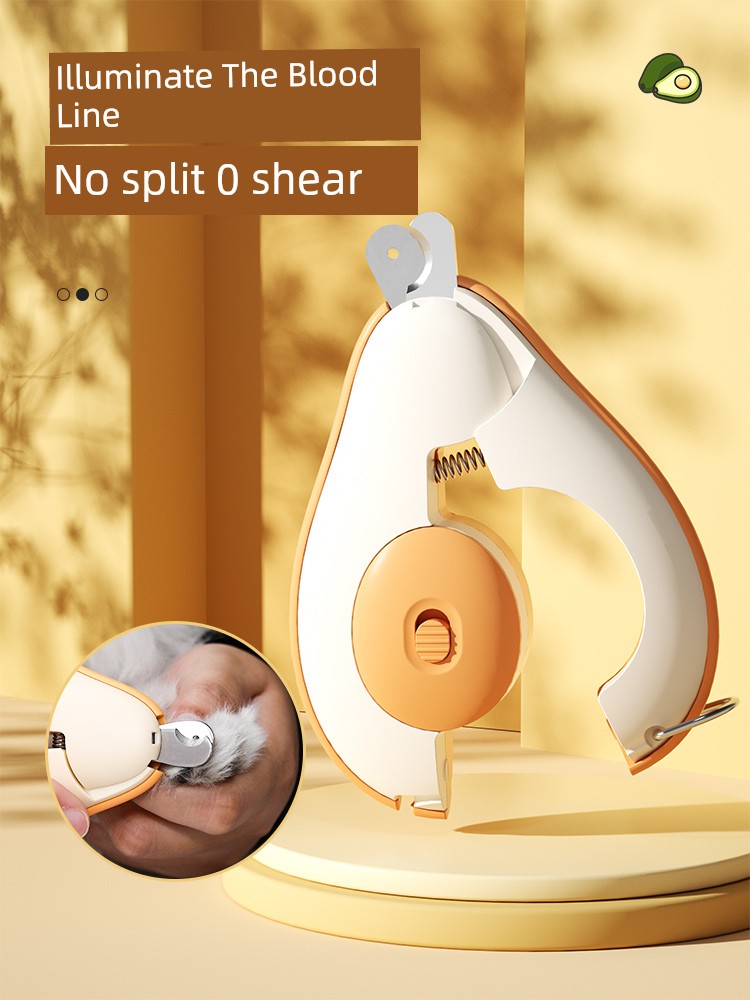 Cat Nail Scissors round Hole Cat Fingernail Clipper Scissors Fantastic Toe Nail Tool Special Cat Nail Clippers Novice Scissors Pet Supplies