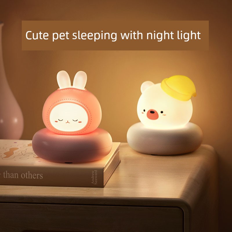 Hot Rechargeable Bedroom Nursing Kids Sleep with Small Night Lamp