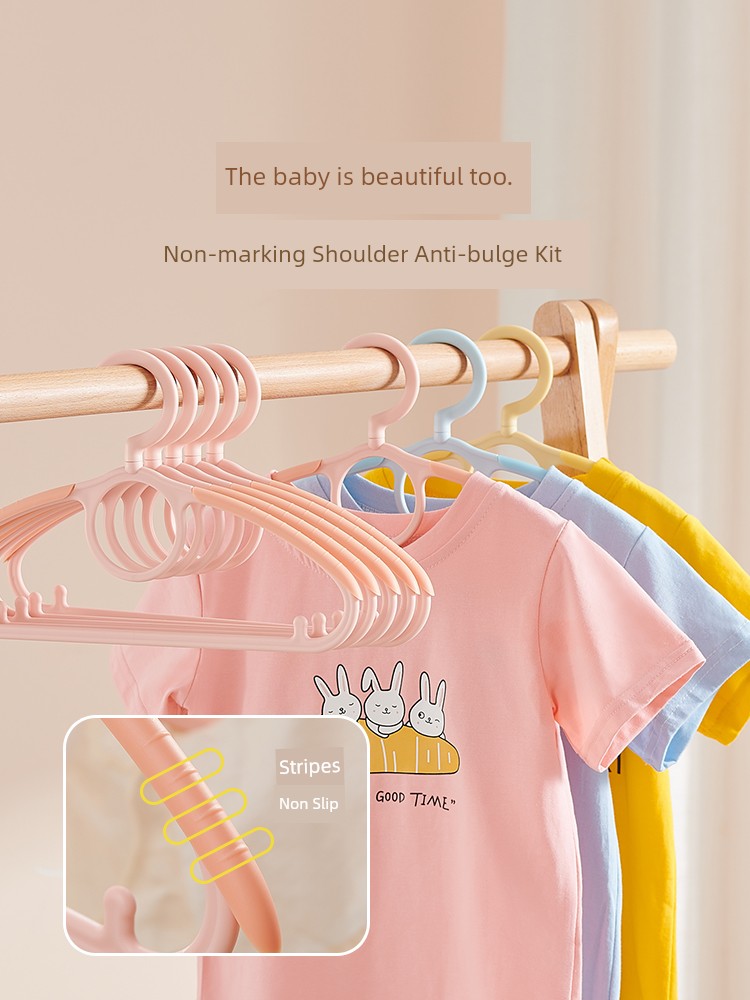 Children's Hanger Small Clothes Hanger for Babies and Babies Hanger Newborn Retractable For Home Clothes Hanger