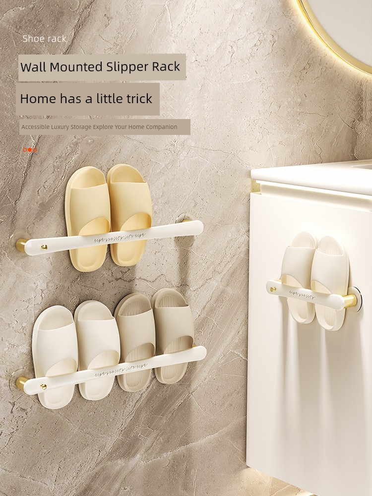 Punch-Free Shoes Handy Gadget Wall-Mounted Draining Rack