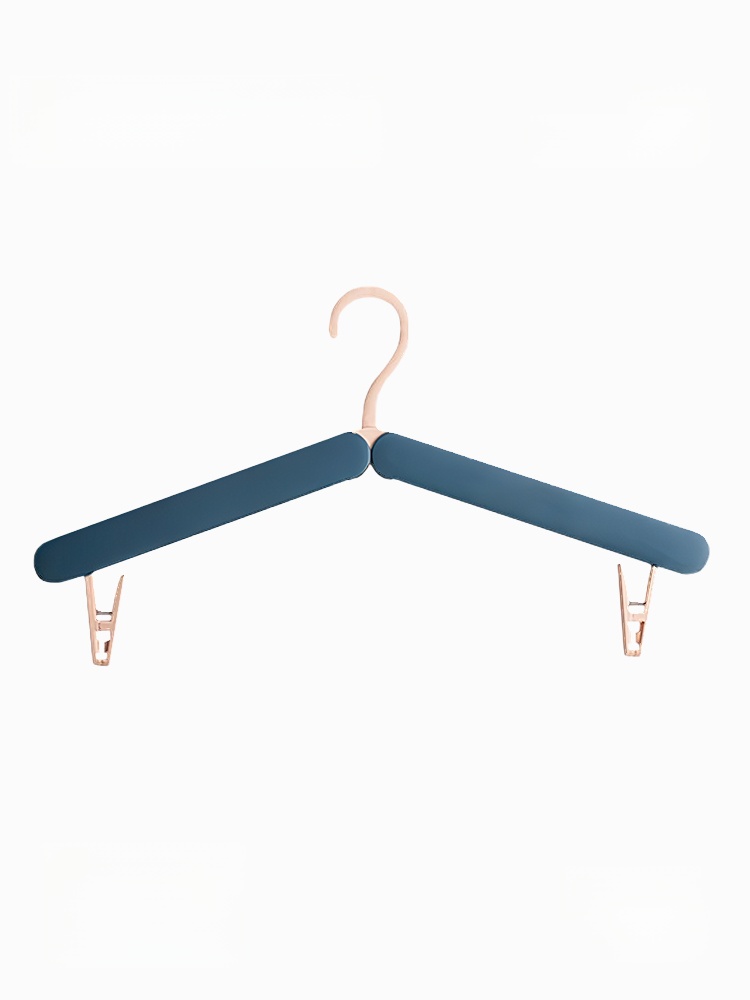 Pocket Travel Folding Hangers Portable Drying Outdoor Hook Clothesline Hanger with Clip Rope Quilt Air Clothes