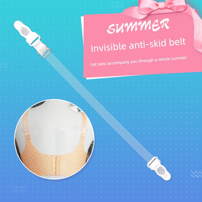 Bra Strap Anti-Slip Fantastic Bra Belt Anti-Shedding Easiest for Match Bra Anti-Slip Shoulder Fixing Buckle Seamless Anti-Shedding Shoulder Strap