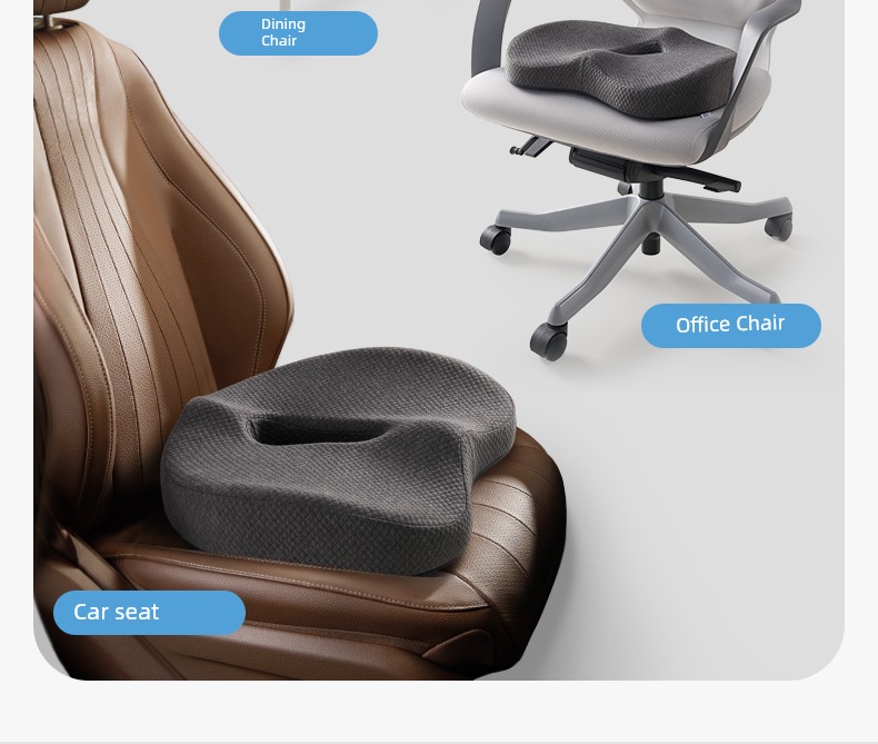 Memory Foam Car Seat Cushion for Comfort Boost