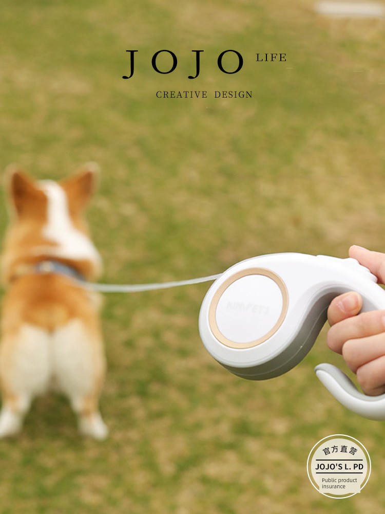 Jojo's L. Pd. Mr. Grocery. Pet Dog Teddy Automatic Retractable Leash Cat Dog | Military Sutra