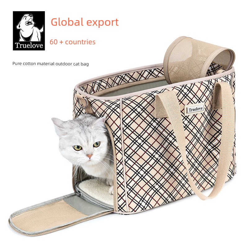 Truelove Pet Backpack Portable Handbag for Going out Cat Anti-Stress Travel Handy Gadget Small Size Dogs Cat-Related Products