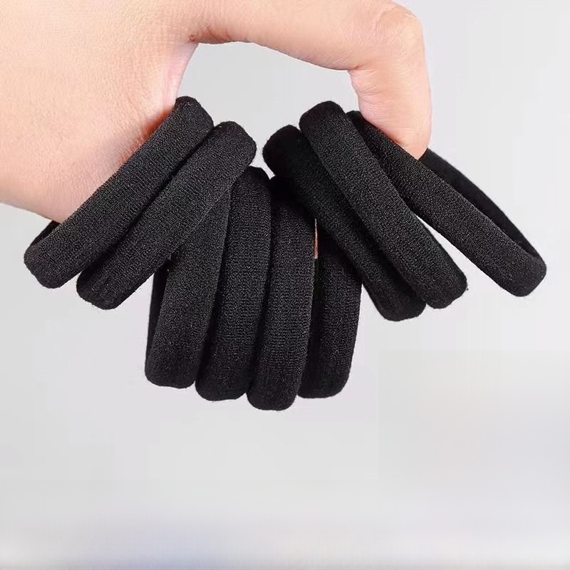 High Elastic Thick Rubber Band Seamless Towel Head Rope