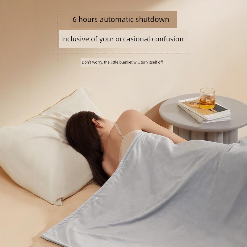 Bear Electric Blanket Single Electric Blanket For Home Temperature Control Double Student Dormitory Intelligent Constant Temperature Heating Blanket