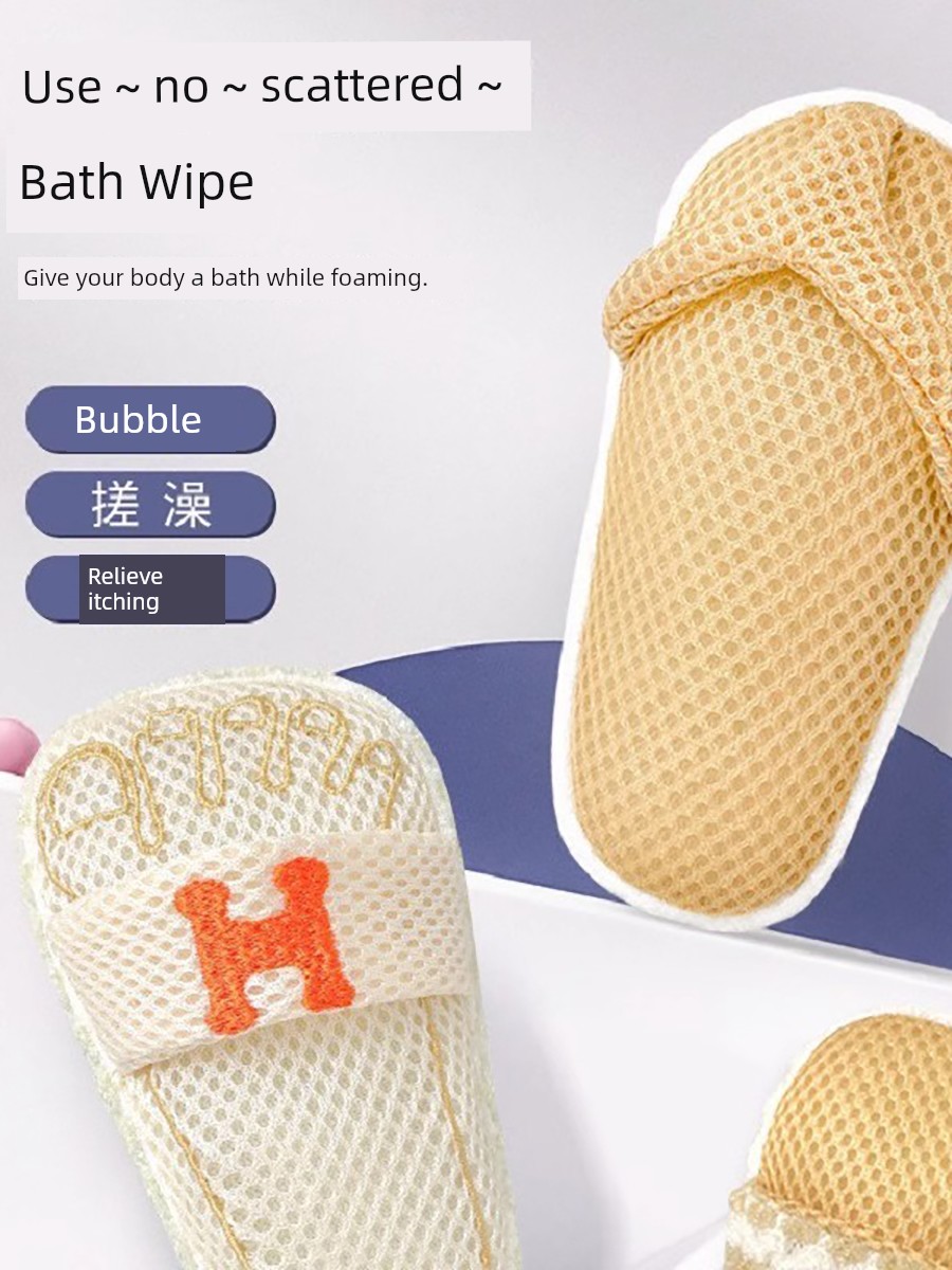 Bubble Duo Wash Cloth New Arrival Toilet Bath Special Foam Thick Rich Bath Gadget Anti-Itching Foam Dense