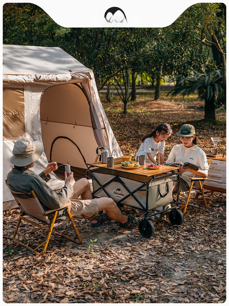Naturehike Naturehike Light Folding Trolley Outdoor Camper Camping Trailer Hand Buggy
