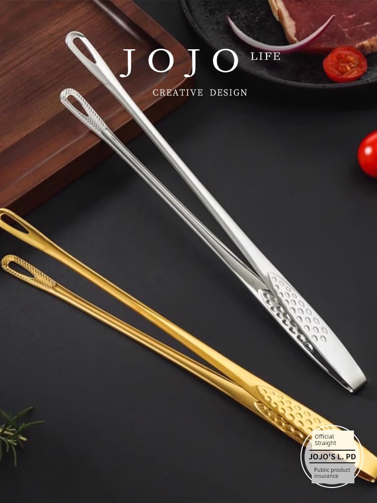 Jojo's L. Pd. Mr. Grocery. Korean Style Clip Home Kitchen Dedicated Tongs Multi-Functional Food | Purple Mist