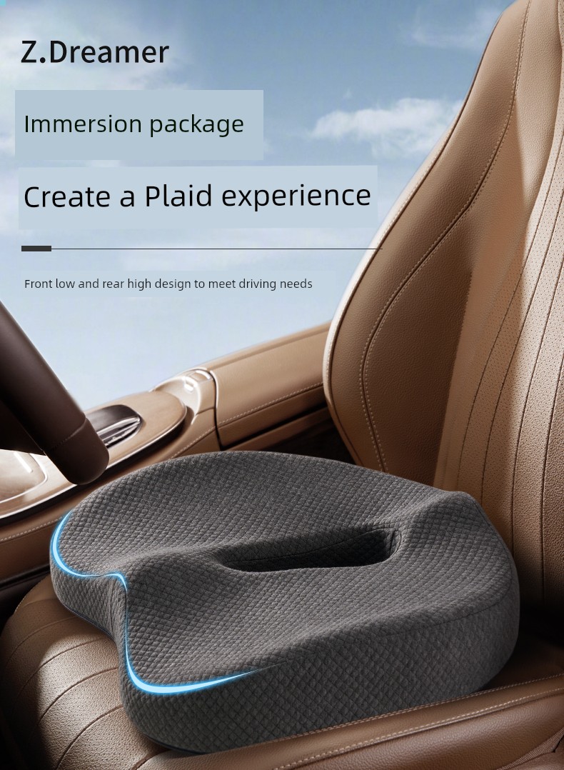 Memory Foam Car Seat Cushion for Comfort Boost