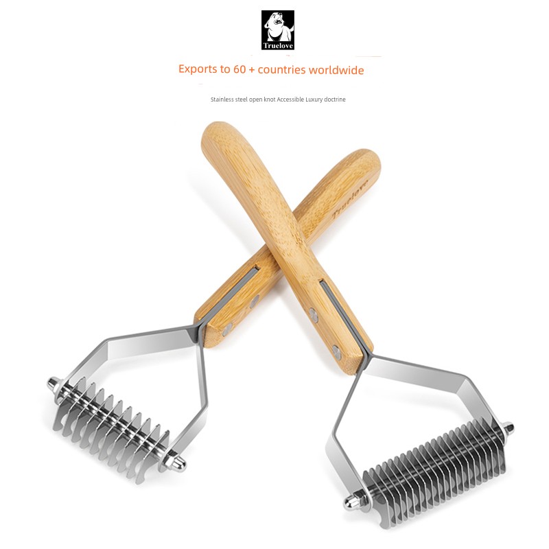 Truelove Pet Dog Cat Knot Untying Comb Special Brush Floating Hair Comb Brush Fabulous Appliance Golden Retriever