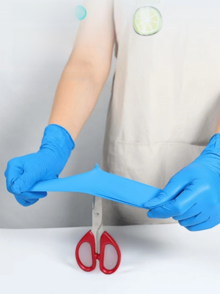 Thickened Dining Kitchen Nitrile Repair Disposable Gloves
