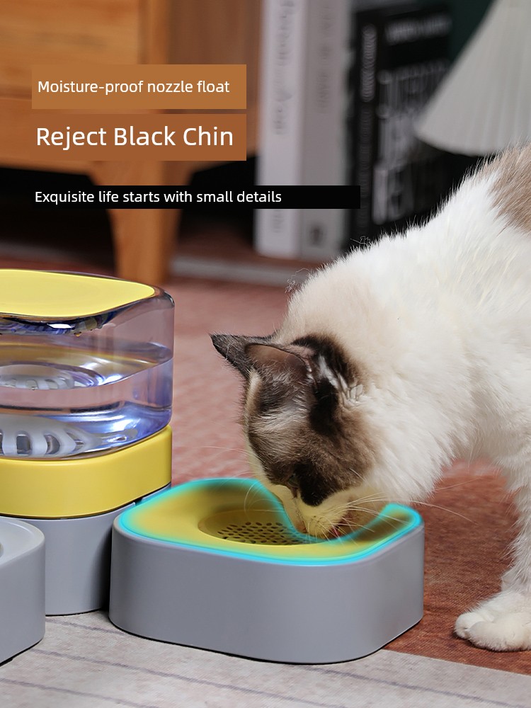 Pet Feeder Automatic Pet Feeder Feeder Cat and Dog Automatic Pet Feeder Feeder Water and Food All-in-One Machine Drink Fountain Cat