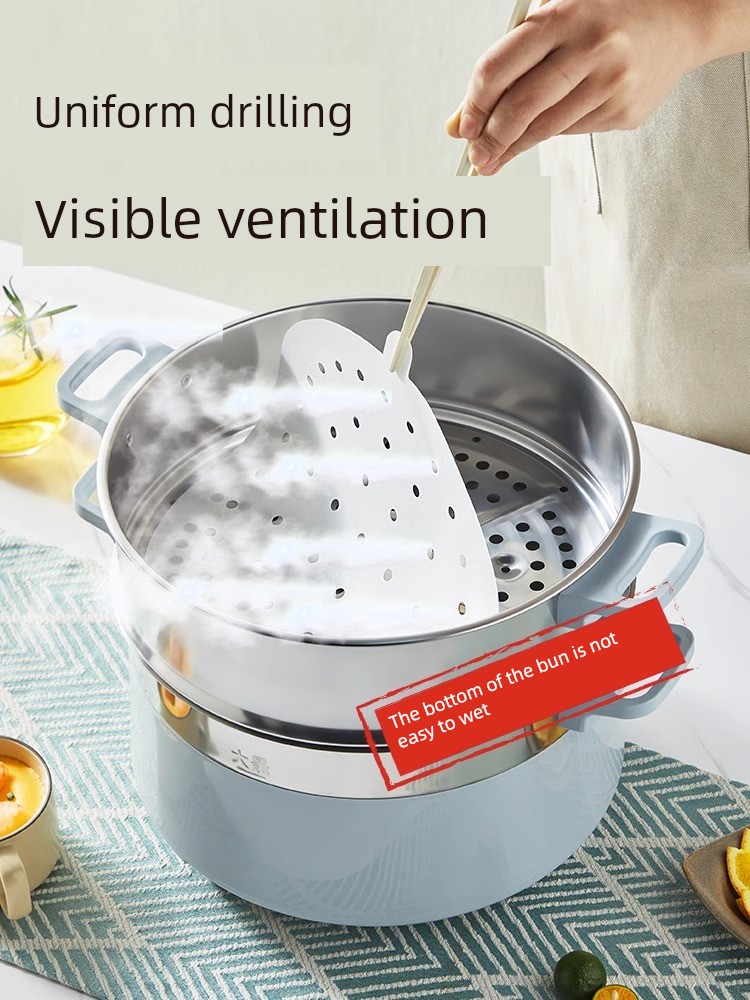 Cooker King Bamboo Steamer Liners Steamed Buns Steamed Bread Mat Food Grade Home Steamer Cloth Oil Paper Packing Paper Non-Stick Disposable