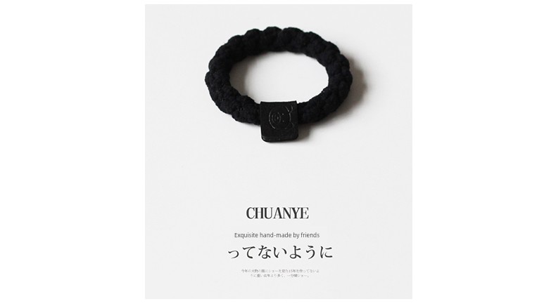 Kawano Bold Brown Hair Bands - Internet Famous