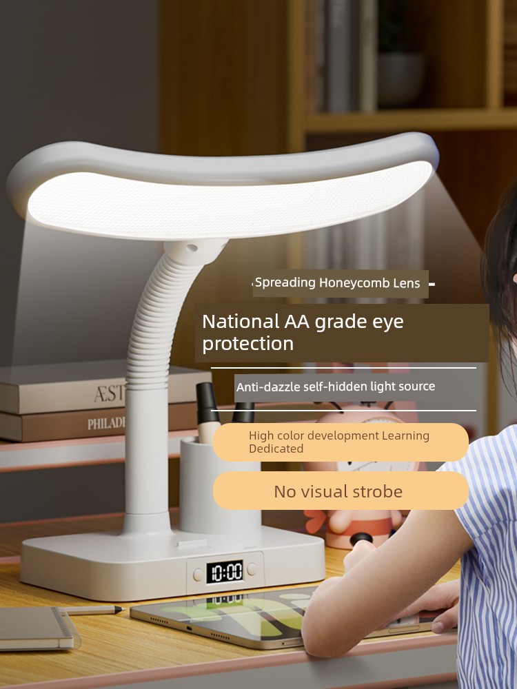 Li Jiaqi Recommend] German Desk Lamp Eye Protection Learning Dedicated Student Kids Myopia Prevention Reading Bed Headband Socket