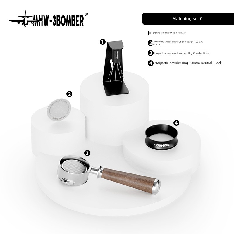 MHW-3BOMBER قنبلة بدون قاعدة 51/54/58 مم آلة قهوة...