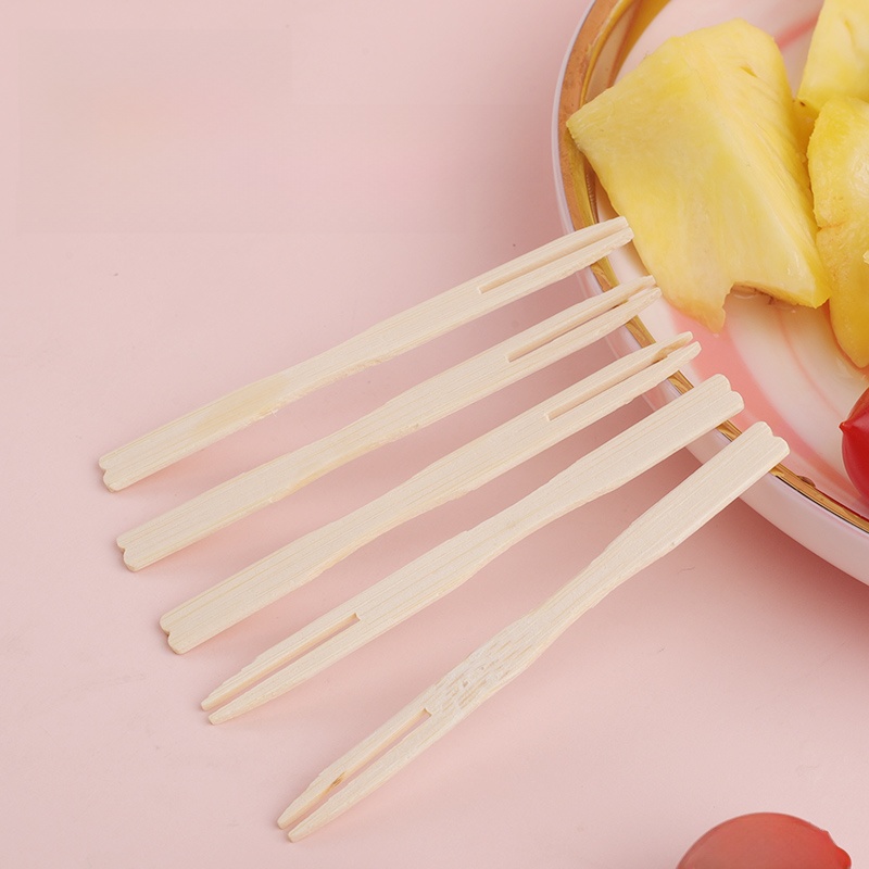 Disposable Home Cake Does Not Hurt the Mouth Safety Fruit Fork