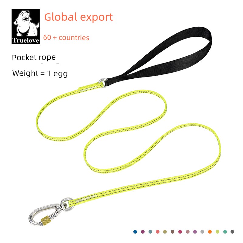 Truelove Dog Hand Holding Rope Dog Rope Puppy Chain Medium-Sized Dog Teddy Corgi Pet Outing Dog Leash