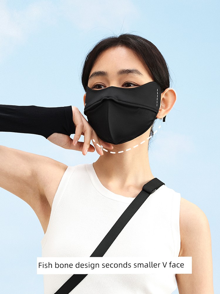 Naturehike Ice Silk Female Three-Dimensional and Breathable Cycling Sunscreen Mask