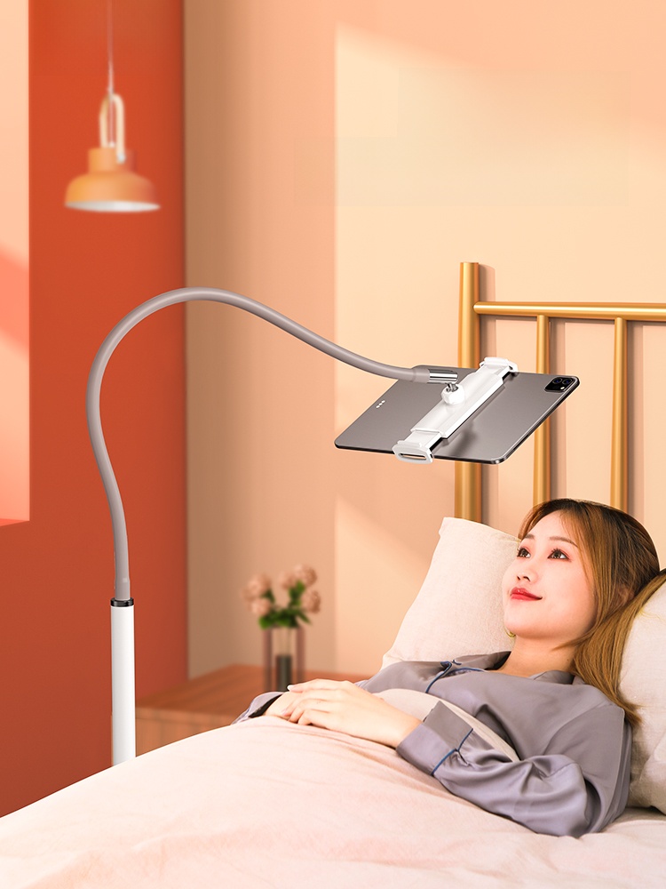 Xiaotian iPad Stand Floor Bean Bag Tablet Stand iPad Bed Mobile Phone Stand Neutral Ipadpro Clip Bedside Lying Watching Air Bedside Tripod Handy Gadget For Home Mobile Phone Stand