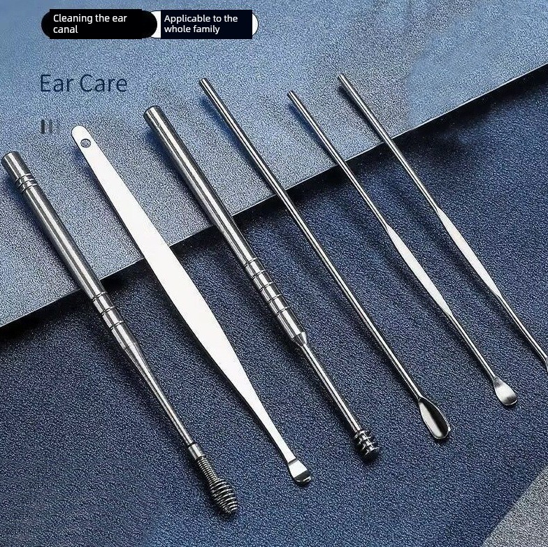 Earpick Long Row behind the Door Clothes Hook Milk Tea Color Elastic Hair Ring