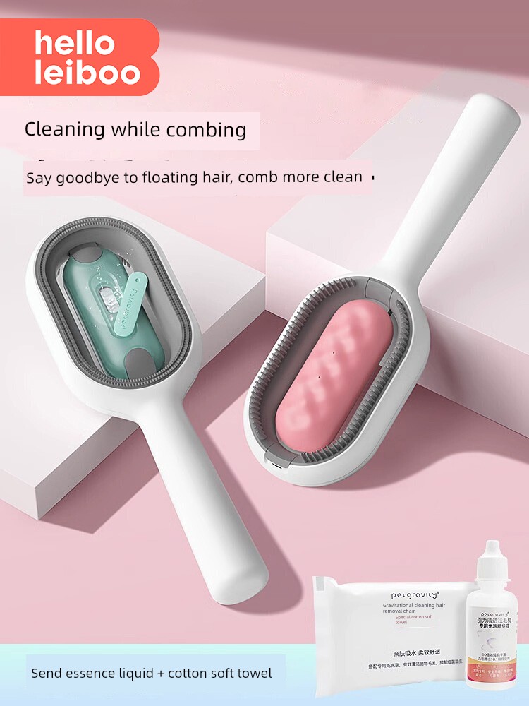 Special Spray Cleaning Long Hair Handy Gadget Cat Comb