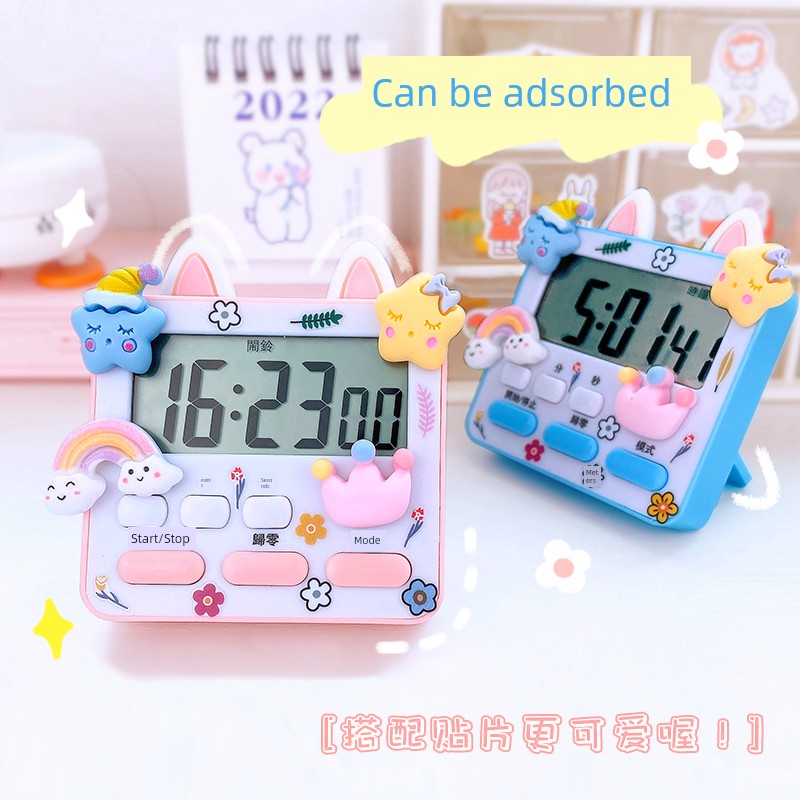 Stopwatch Timer Learning Postgraduate Entrance Examination Time Management Timer Student Questions Mute Alarm Clock Kitchen Lift