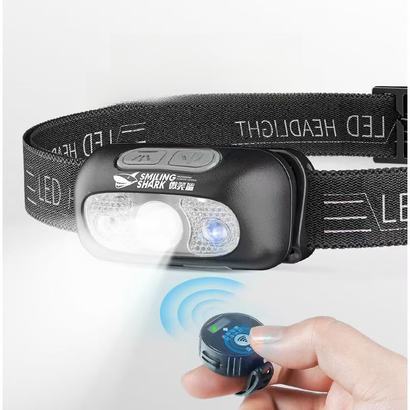 Smiley Shark Super Bright Battery Life Exclusive for Fishing Hiking Headlight