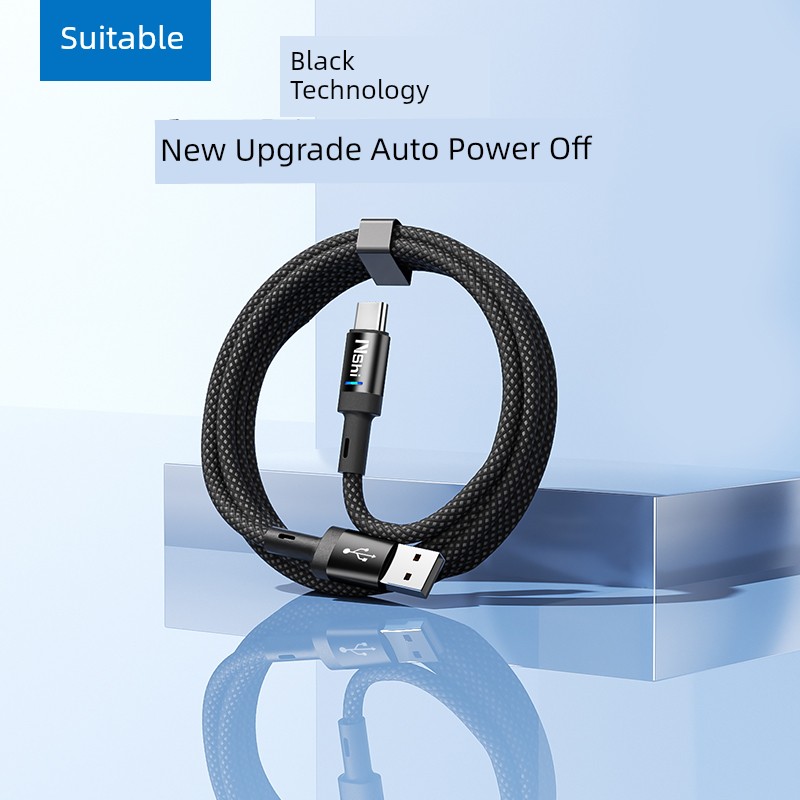 Applicable Charger Weaving Typec Data Cable 100W Fast Charge 6A for Android Super Tpyec Long TPC Mobile Phone for Android Flash Charge Car Tapyc Line Typc