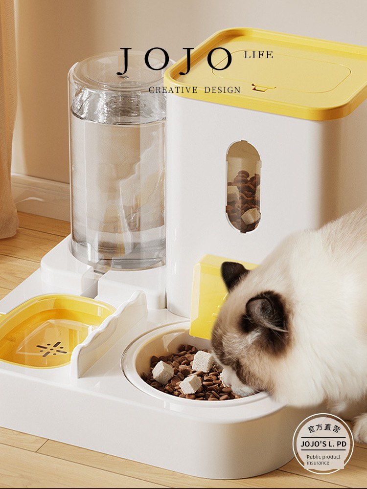 Jojo's L. Pd. Mr. Grocery. Pet Drinking Bowl Cat Water Fountain Automatic Pet Feeder | Car Crack