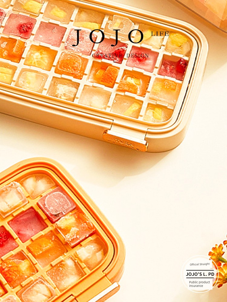 Jojo's L. Pd. Mr. Grocery. Ice Tray Mold Household Food Grade Frozen Ice Box | Stow