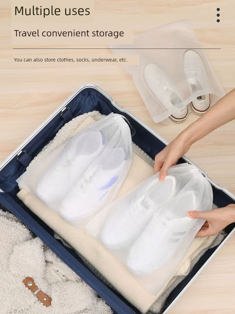 Shoes Bag Shoes Buggy Bag Travel Fantastic Bag Dustproof Bag Transparent Travel Shoe Cover White Shoes Sun Protection Yellow Shoe Protector