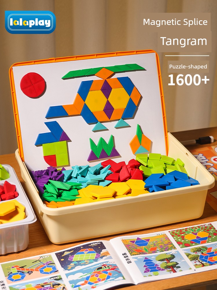 Jigsaw Puzzle Geometry Special Building Blocks for Intelligence over 6 Years Old