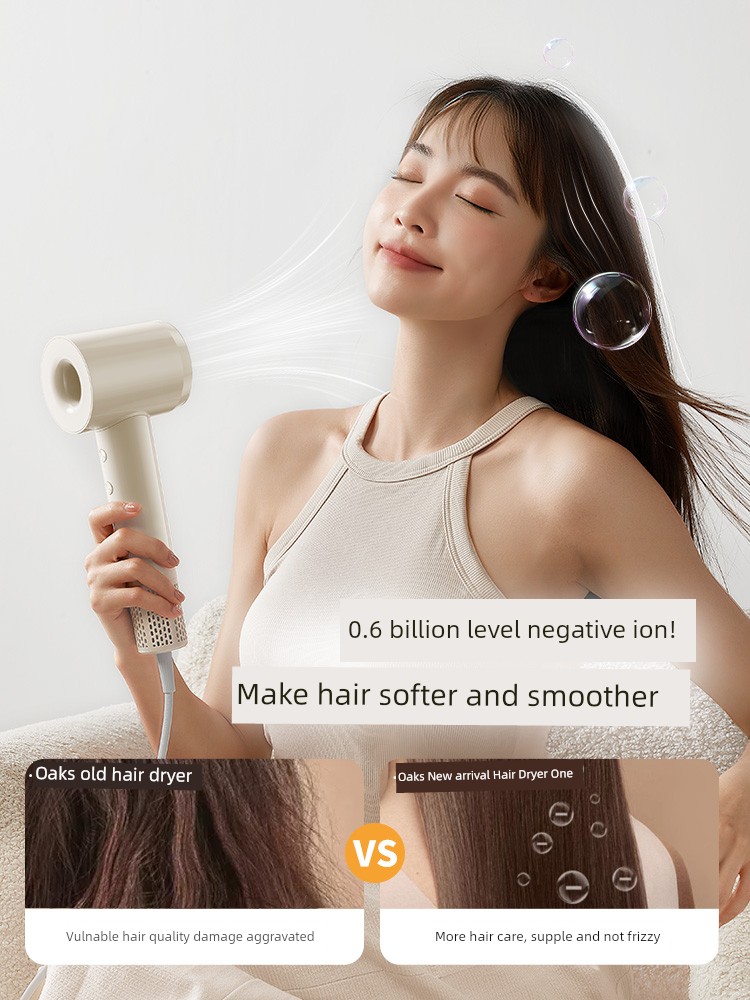 Ox High-Speed Hair Dryer Negative Ion Hair Care Low Noise Quick-Drying For Home High Power Electric Hair Dryer Girlfriend Gift