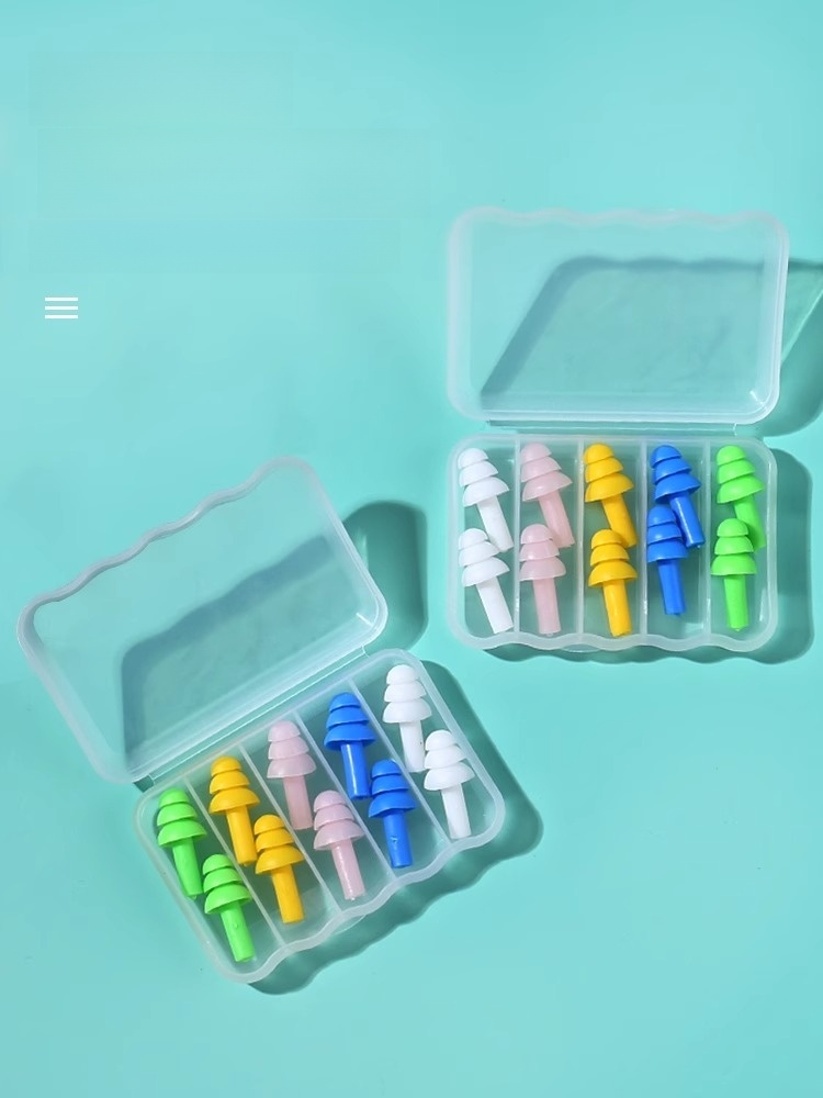 Silicone Shampoo Water Inlet Sleep Ear Plug