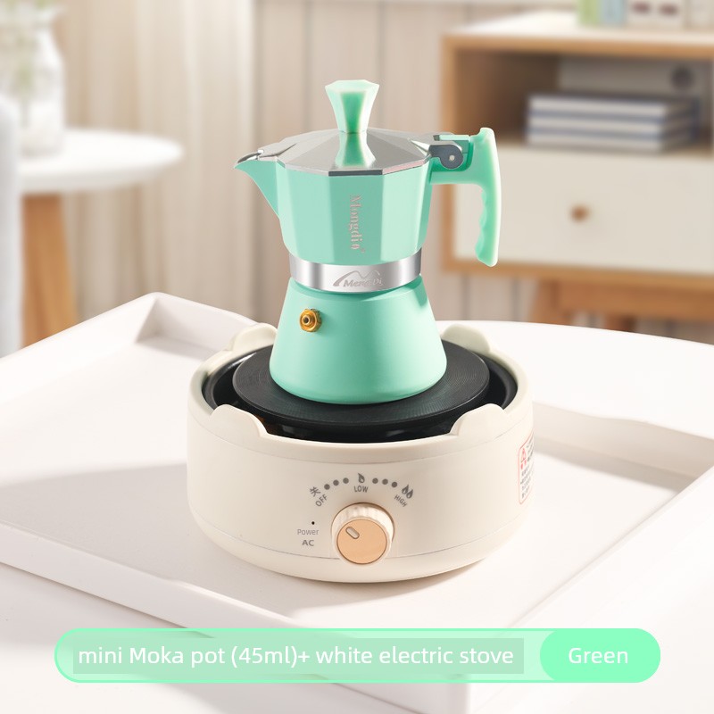 جهاز إسبريسو مونغديو موكا cafetière آلة قهوة مoka مصغرة صغيرة جدًاPot استخراج القهوة