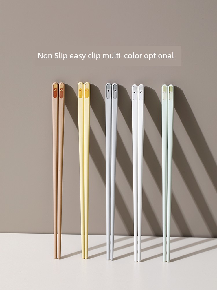 Fasola Antibacterial Cartoon Cute New Arrival Alloy Chopsticks