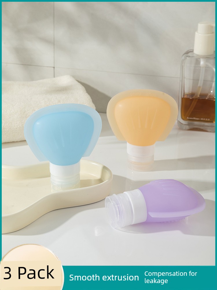 Shampoo Shower Gel Can Be on the Plane Silica Gel Packaging Bottle