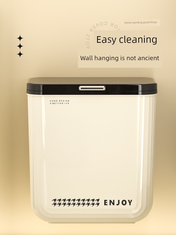 Toilet Bin Hanging For Home Covered Wastebasket Toilet Toilet Paper Bucket Wall Hanging Large Toilet Dedicated Toilet Pail