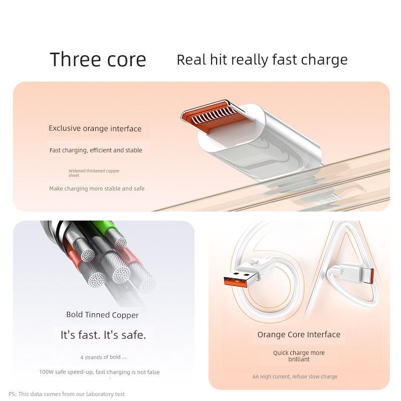 Huawei Typec Data Cable 100W Phone Fast Charge