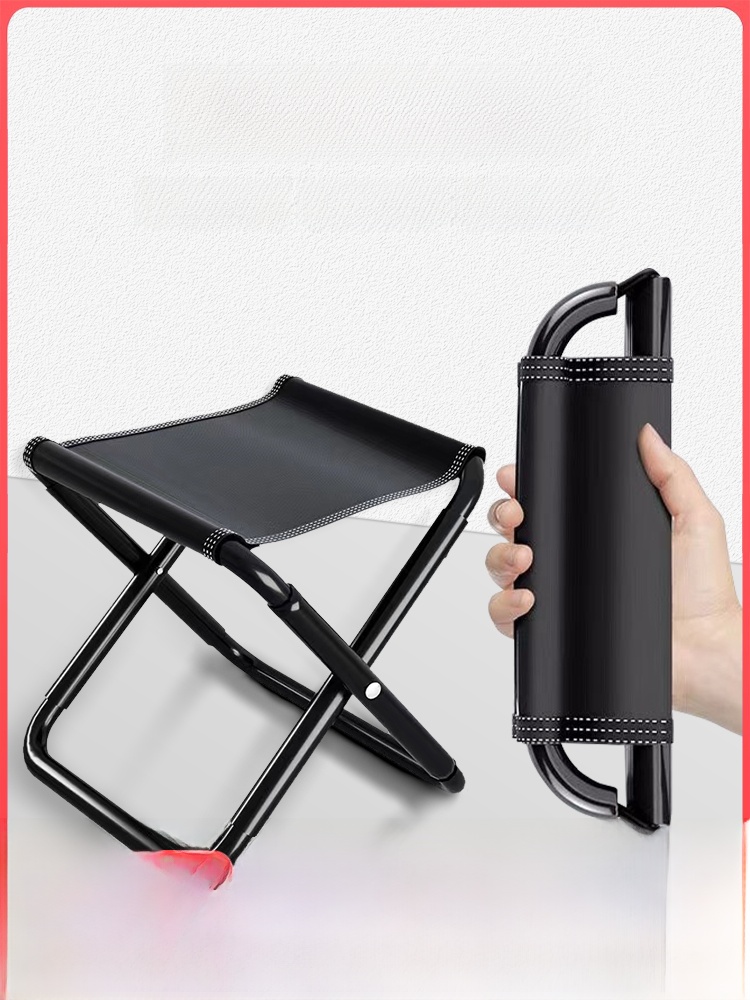 Portable Foldable Small Stool Travel Solid Outdoor
