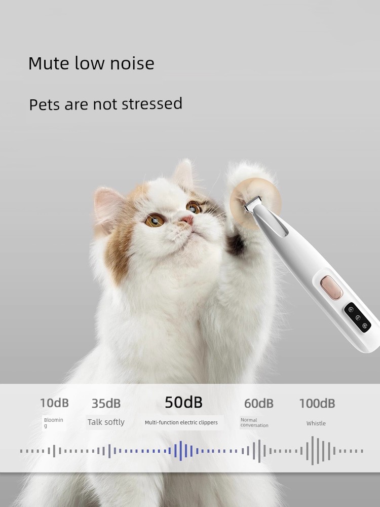 Cat Foot Shaver Mute Clippers Trimming Foot Sole Handy Gadget Electric Clipper Pet Special Dog Shaving Pet Hair Clipper